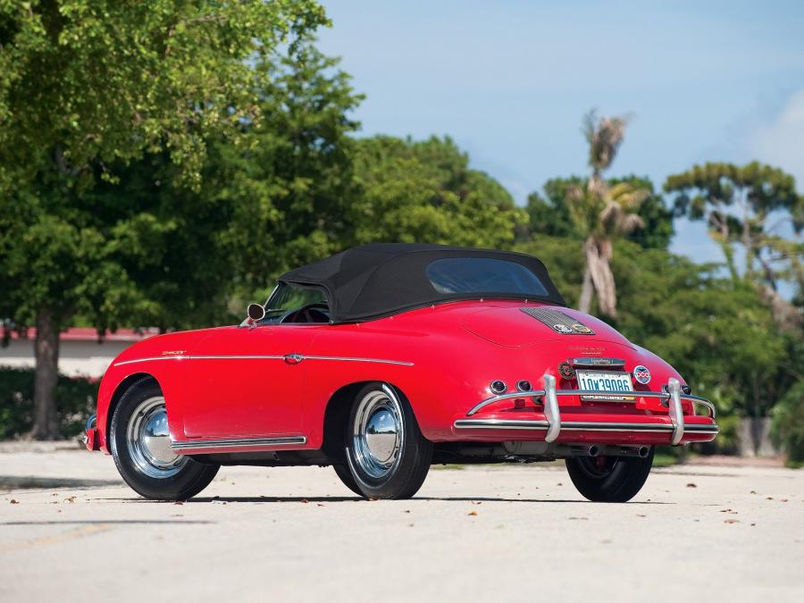  Porsche 356A 1600 De Luxe Speedster 1955 года  (фото 17 из 20)